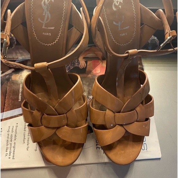 SAINT LAURENT PLATFORM HEELS - Picture 3 of 7